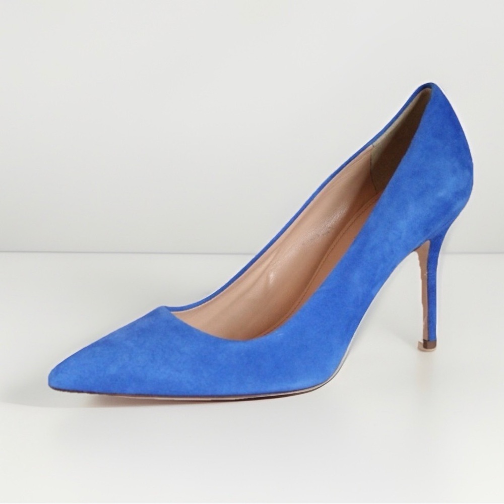 J. Crew Vibrant Blue Heels